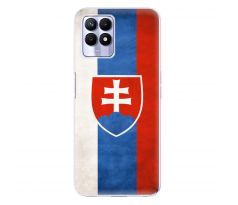 Odolné silikonové pouzdro iSaprio - Slovakia Flag - Realme 8i