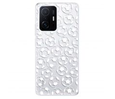 Odolné silikonové pouzdro iSaprio - Football pattern - white - Xiaomi 11T / 11T Pro