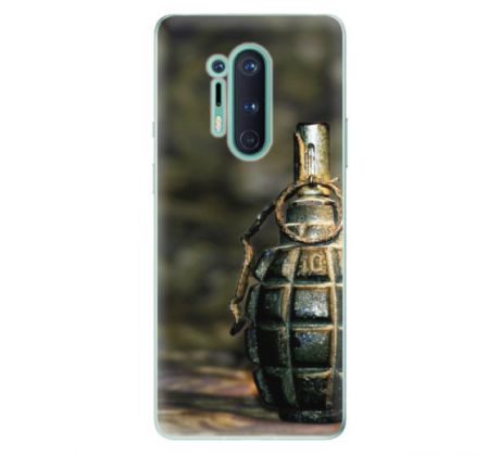 Odolné silikonové pouzdro iSaprio - Grenade - OnePlus 8 Pro