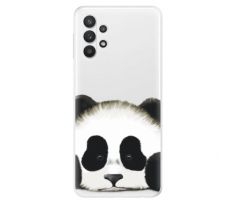 Odolné silikonové pouzdro iSaprio - Sad Panda - Samsung Galaxy A32 5G