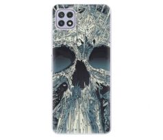 Odolné silikonové pouzdro iSaprio - Abstract Skull - Samsung Galaxy A22 5G