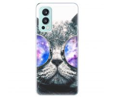 Odolné silikonové pouzdro iSaprio - Galaxy Cat - OnePlus Nord 2 5G