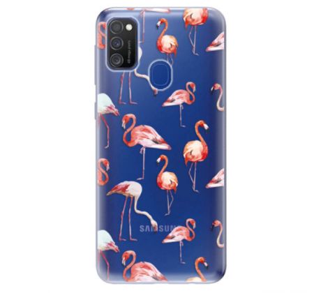 Odolné silikonové pouzdro iSaprio - Flami Pattern 01 - Samsung Galaxy M21
