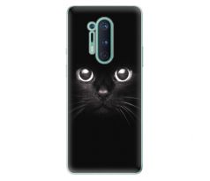 Odolné silikonové pouzdro iSaprio - Black Cat - OnePlus 8 Pro