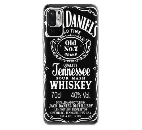 Odolné silikonové pouzdro iSaprio - Jack Daniels - Xiaomi Redmi Note 10 5G