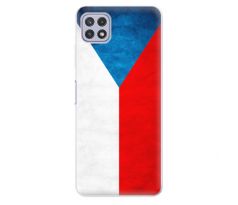 Odolné silikonové pouzdro iSaprio - Czech Flag - Samsung Galaxy A22 5G