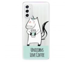 Odolné silikonové pouzdro iSaprio - Unicorns Love Coffee - Samsung Galaxy M52 5G