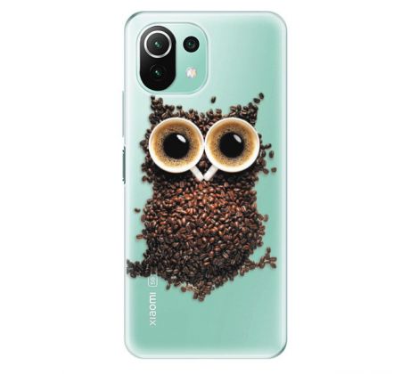 Odolné silikonové pouzdro iSaprio - Owl And Coffee - Xiaomi Mi 11 Lite