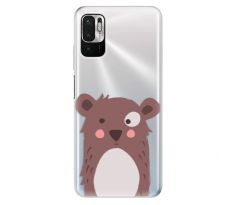 Odolné silikonové pouzdro iSaprio - Brown Bear - Xiaomi Redmi Note 10 5G
