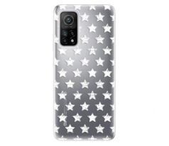 Odolné silikonové pouzdro iSaprio - Stars Pattern - white - Xiaomi Mi 10T / Mi 10T Pro