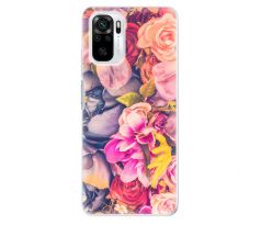 Odolné silikonové pouzdro iSaprio - Beauty Flowers - Xiaomi Redmi Note 10 / Note 10S
