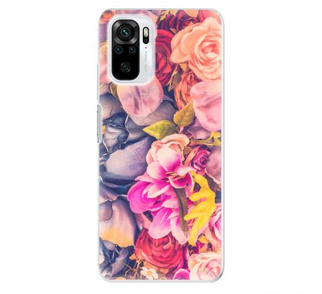 Odolné silikonové pouzdro iSaprio - Beauty Flowers - Xiaomi Redmi Note 10 / Note 10S