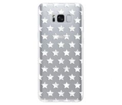 Odolné silikonové pouzdro iSaprio - Stars Pattern - white - Samsung Galaxy S8