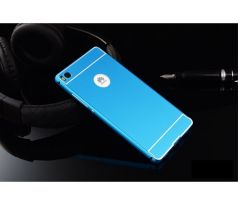 Hliníkový obal kryt pouzdro pro Huawei P8 Lite - Modrý